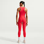 Leggings tiro alto de 7/8 con bolsillos para mujer Nike One