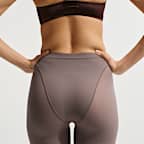 Legginsy damskie z wysokim stanem i wstawką w kształcie litery V NikeSKIMS Weightless
