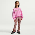 Nike Little Kids' Crew and Printed Leggings Set