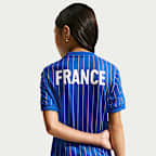 Haut de foot à manches courtes France x Jacquemus pour ado