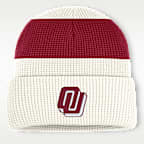 Oklahoma Men's Nike College Cuffed Beanie