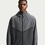 Nike Tech Men's Shori-Knit Full-Zip Windrunner Jacket