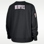 Memphis Grizzlies Hardwood Classics Women's Nike NBA Phoenix Fleece Premium Crewneck Sweatshirt