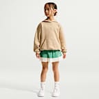 Sudadera con gorro sin cierre de tejido Fleece Studio para niños talla pequeña Nike Sportswear