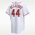 Jersey Nike de la MLB Replica para hombre Elly De La Cruz Cincinnati Reds