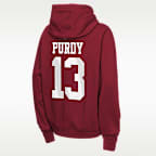 Brock Purdy San Francisco 49ers Big Kids' Nike NFL Pullover Hoodie