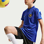 Short de foot en maille Nike Dri-FIT Chelsea FC Strike pour ado