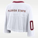 Florida State Logo Women's Nike Dri-FIT College Cropped Jersey