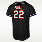 Juan Soto New York Mets Big Kids' Nike MLB Replica Fashion Jersey