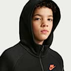 Nike Sportswear Tech Fleece Older Kids' Full-Zip Hoodie