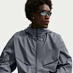 Nike Tech Chaqueta holgada con cremallera completa de diseño reflectante - Hombre