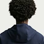 Sudadera con gorro de alto rendimiento Dri-FIT de cierre completo con protección contra los rayos UV para hombre Nike Primary NanoKnit