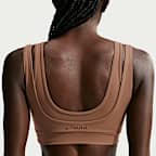 NikeSKIMS Matte scoop-bh met dubbele bandjes