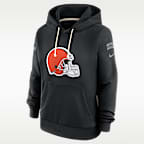 Cleveland Browns Salute to Service Sideline Women's Nike Dri-FIT NFL Pullover Hoodie
