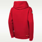 Kansas City Chiefs Sideline Big Kids' Nike NFL Pullover Hoodie