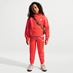 Sudadera con gorro sin cierre para niños talla grande Nike Sportswear Club Fleece