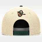 Baltimore Orioles City Connect Rise Men's Nike Dri-FIT MLB A-Frame Adjustable Hat