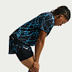 Nike AeroSwift Dri-FIT ADV Kurzarm-Laufoberteil mit Print (Herren)