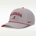 Gorra universitaria Nike ajustable para hombre Alabama Rise Rope