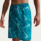 Nike Swim Breaker Big Kids' (Boys') 7" Brief-Lined Volley Short