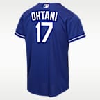 Jersey Nike de la MLB Replica para niños talla grande Shohei Ohtani Los Angeles Dodgers