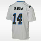 Amon-Ra St. Brown Detroit Lions Rivalries Collection Big Kids' Nike NFL Game Jersey