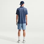 Nike Par Men's Dri-FIT Microprint Birds Golf Polo