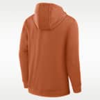 Texas Coaches Premium Men's Nike Dri-FIT College 1/4-Zip Hoodie