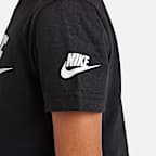 Playera Futura Evergreen para niños talla pequeña Nike
