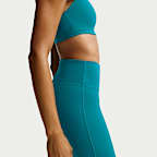 Leggings acampanados de tiro alto sin costura delantera para mujer Nike Zenvy