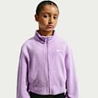 Haut à zip en Fleece Therma-FIT Nike Pro pour pré-ado (fille)