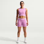 Camiseta de tirantes Dri-FIT cropped para mujer Nike Pro