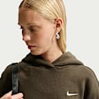 Sudadera con gorro sin cierre para mujer Nike Studio Fleece Medium Weight