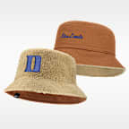 Gorro tipo pescador universitario Nike para hombre Duke Campus Prep Script Reversible