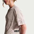 Nike Sportswear Older Kids' (Girls') Mesh Cover-Up Dance Top