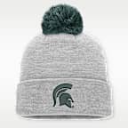 Michigan State Peak Men's Nike College Cuffed Beanie