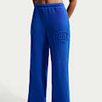 Nike Studio Fleece Medium Weight Women's Mid-Rise Wide-Leg Pants