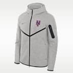 New York Mets Tech Fleece Windrunner Men's Nike MLB Full-Zip Hooded Jacket