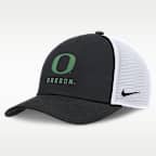 Oregon Sideline Rise Gameday Men's Nike College Trucker Adjustable Hat