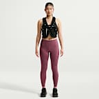 Nike Swift 7/8-løbeleggings med høj talje og lommer til kvinder