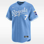 Bobby Witt Jr. Kansas City Royals Men's Nike Dri-FIT ADV MLB Limited Jersey
