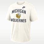 Playera universitaria Nike para hombre Michigan Legacy
