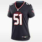 Jersey de fútbol americano Nike de la NFL Game para mujer Will Anderson Jr. Houston Texans