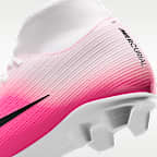 Tacos de futbol para terrenos múltiples de corte high Nike Mercurial Superfly 11 Club