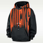 New York Knicks Nike Standard Issue Men's Fleece Basketball Hoodie