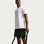 Nike Unlimited Dri-FIT 18 cm-es, sokoldalú, 2 az 1-ben férfi rövidnadrág