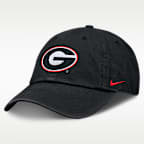 Gorra universitaria Nike ajustable para hombre Georgia Classic Club