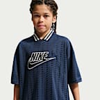 Jersey de manga corta Nike Sportswear para niños talla grande