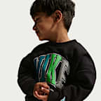 Sudadera de cuello redondo de tejido Fleece Multisport infantil Nike Sportswear