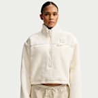 NikeSKIMS Sherpa Women's Oversized 3/4-Zip Jacket